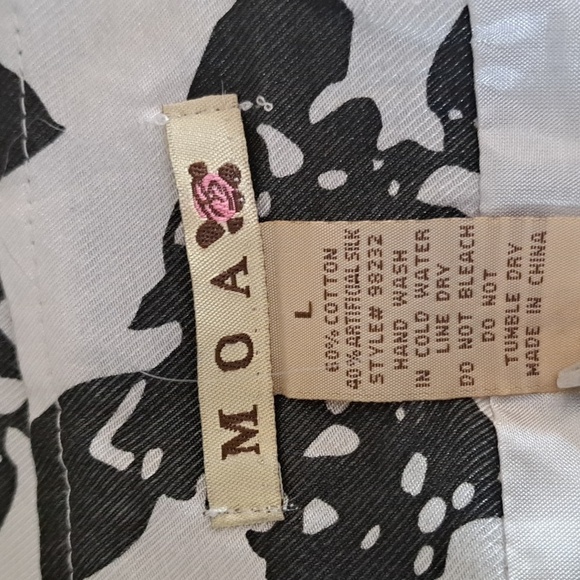 Moa Collection Women's Floral Print A-Line Midi Skirt Size Large NWOT - Picture 3 of 6